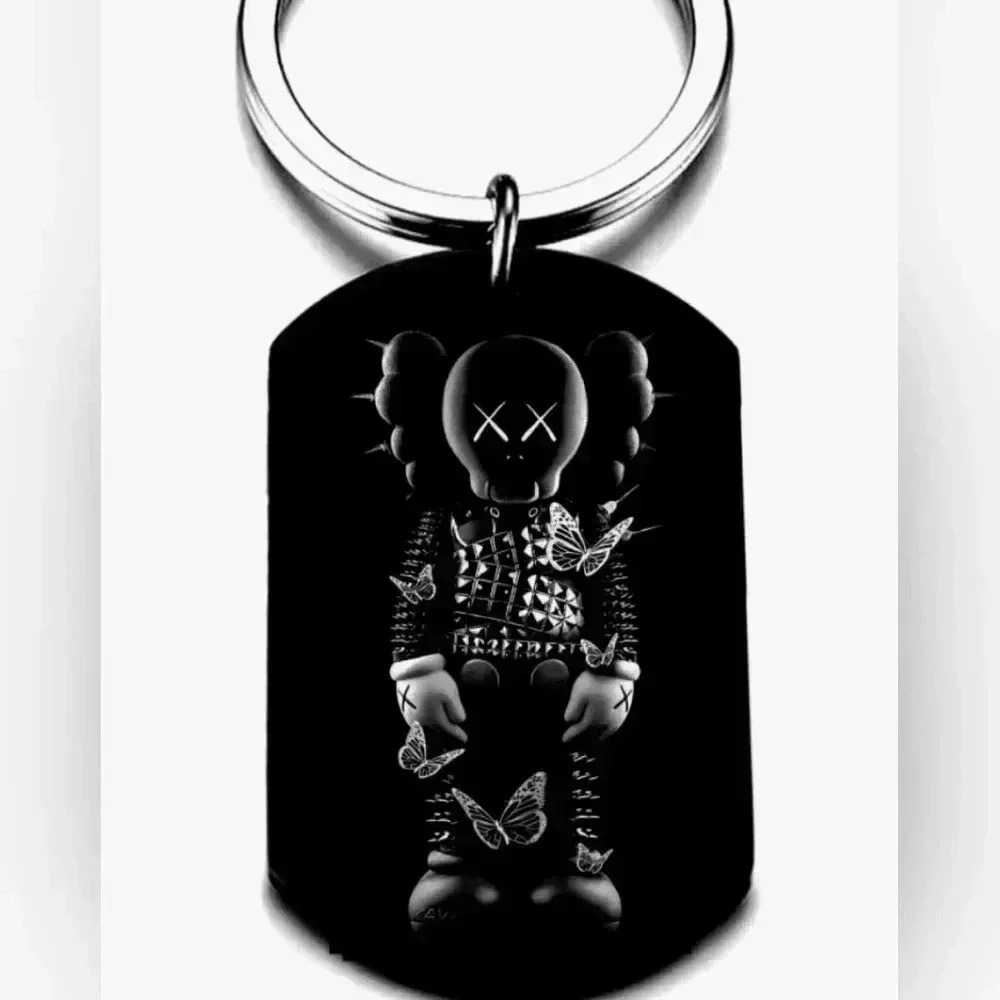 Kaws art hot Keychain